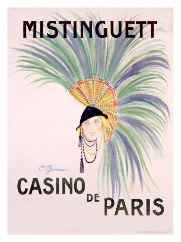 Mistinguett, Casino de Paris Giclee Print
