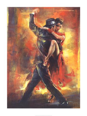 Tango Argentino Art Print