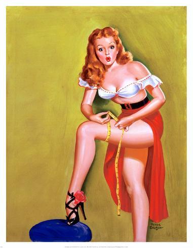  Girl Posters on Pin Up Girl Poster By Peter Driben At Allposters Com