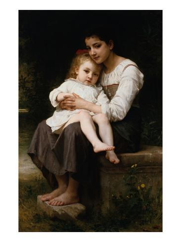The elder sister by william bouguereau essay