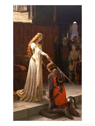 "The Accolade" (1901) -- Edmund Blair Leighton