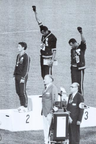 Black Power, Mexico City Olympics 1968 Poster