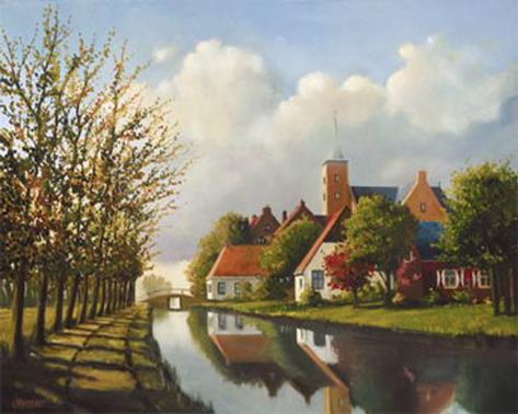  - pieter-molenaar-village-reflections