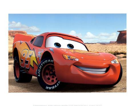 Lightning McQueen Art Print Don't see what you like Customize Your Frame