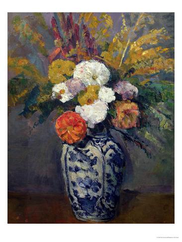 Dahlias, circa 1873