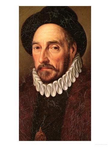 Portrait of Michel Eyquem de Montaigne Giclee Print - portrait-of-michel-eyquem-de-montaigne