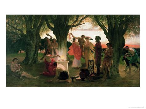 A Greek Festival Giclee Print