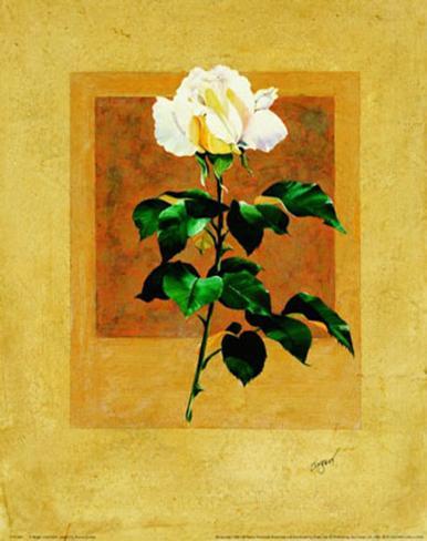 Long Stem Rose Wood Carvings