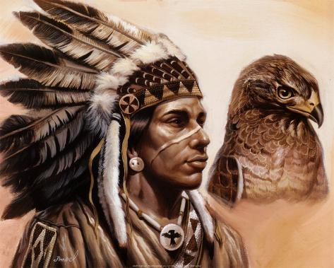Hawk Art