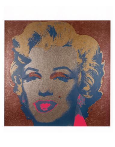 Marilyn Monroe 1967 silver Art Print Don't see what you like