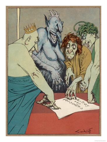 The Actual Treaty Of Versailles Document