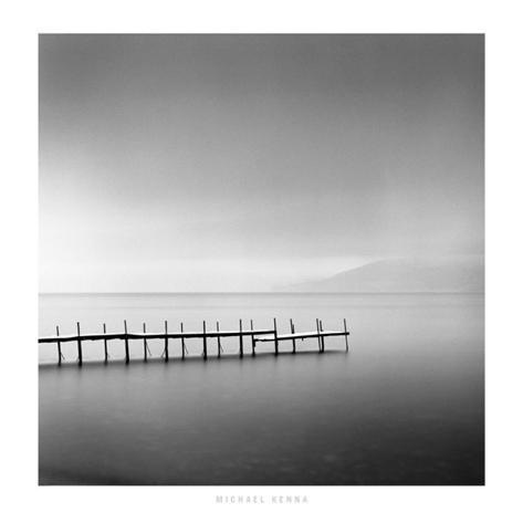 Foggy Morning, Shikotsu Lake, Hokkaido, Japan, 2004 Art Print