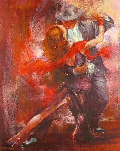 Tango Argentino II Art Print