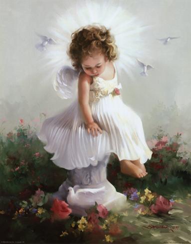 Baby Angel II Prints by Joyce Birkenstock at AllPosters