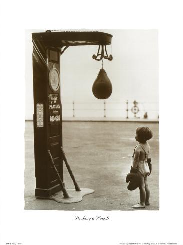 Packing a Punch Art Print