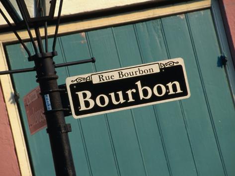 Bourbon Sign