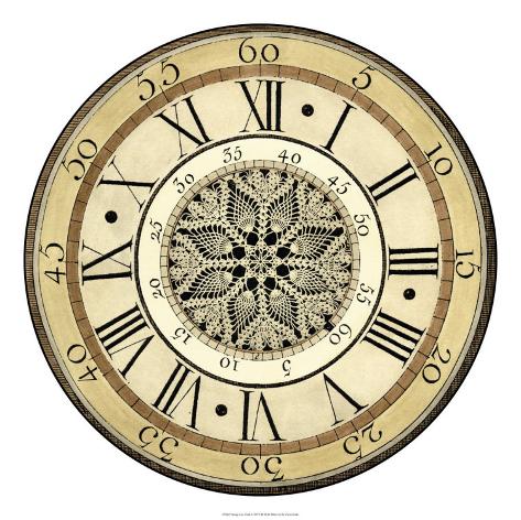Printable Grandfather Clock Face | vintage lace clock giclee print at allposters com Printable Grandfather Clock Face | vintage lace clock giclee print at allposters com