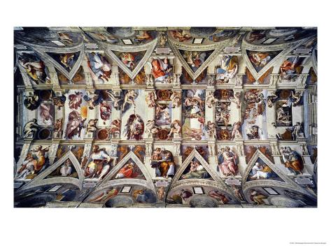 The Sistine Chapel; Ceiling