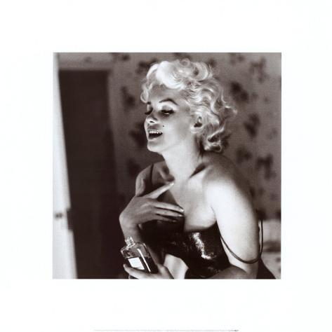 Marilyn Monroe, Chanel No. 5 Art Print