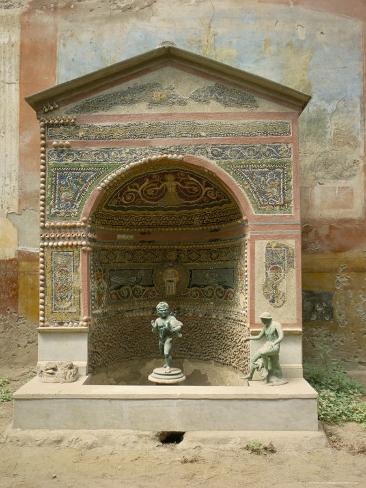 Pompeii, Unesco World Heritage Site, Campania, Italy Photographic Print
