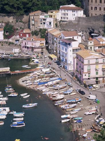 Marina Grande, Sorrento, Costiera Amalfitana, Unesco World Heritage Site Photographic Print