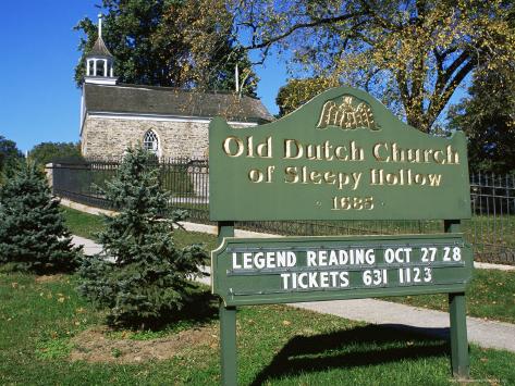 Old Dutch Church Dating from 1685, Sleepy Hollow, New York State