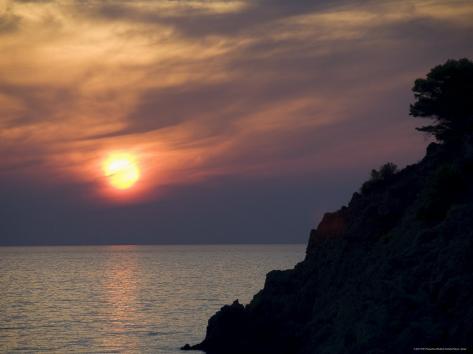 Sunset, Assos, Kefalonia (Cephalonia), Ionian Islands, Greece ...