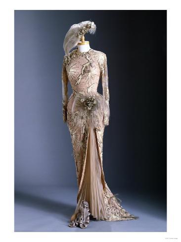 Elaborate Gown Head Piece and Pacelle Shoes Worn by Marilyn Monroe 1926 