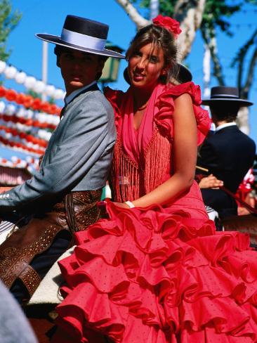 Traditional spanish dress