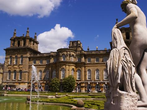Blenheim Palace, Now a Unesco World Heritage Site, Blenheim Palace, Oxfordshire, England Photographic Print
