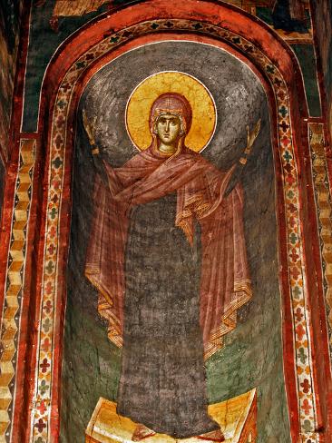 Holy Gracanica Monastery, Church of the Assumption, Unesco World Heritage Site in Kosovo, Serbia Photographic Print
