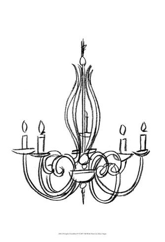 Graphic Chandelier