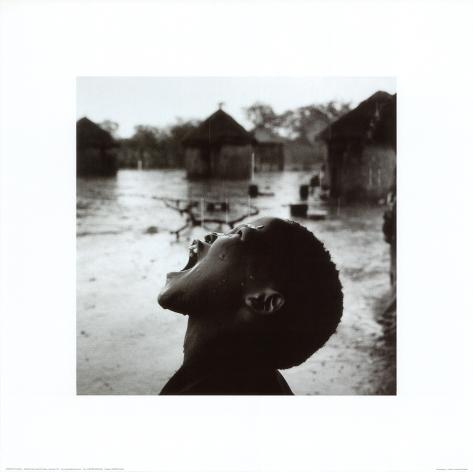 First Rain Art Print