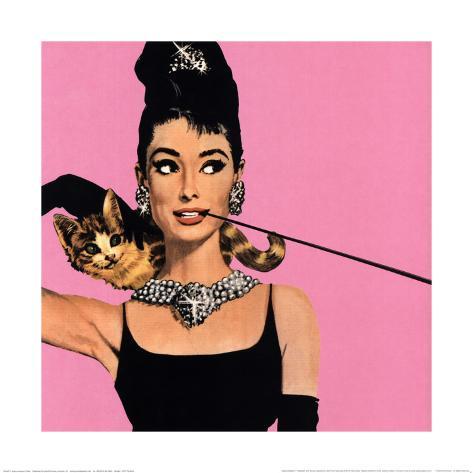 Audrey Hepburn in Breakfast at Tiffany's Art Print Don't see what you like