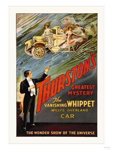 The Vanishing Whippet WillysOverland Car Premium Poster