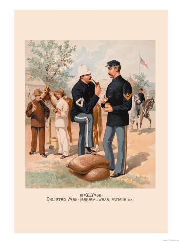 Enlisted Men Premium Poster