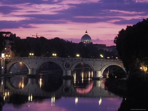 Tiber River Italy