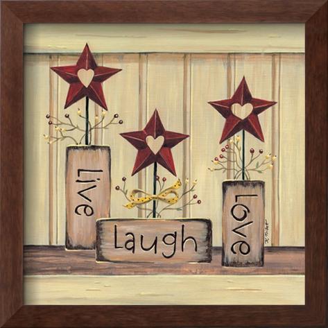 Live Laugh Love Picture Frames on Live Laugh Love Framed Art Print