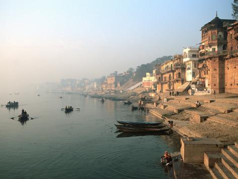 Varanasi+ganges+river