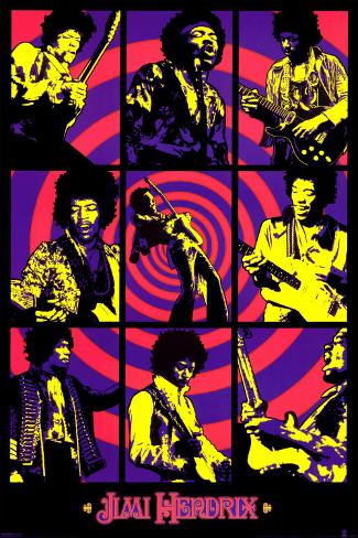 Jimi Hendrix 24x36cm Poster Jimi Hendrix 24x36cm Poster