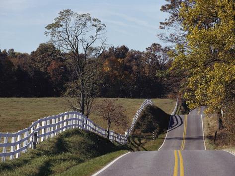 country wood fence