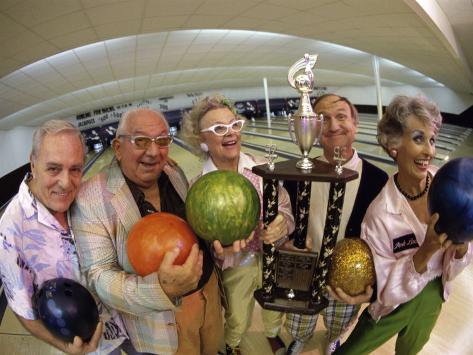 Funny Bowling Trophy