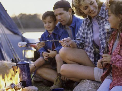 Campfire With Marshmallows