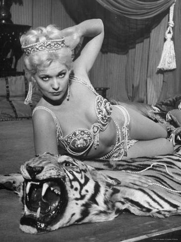 Actress Kim Novak in Title Role Performing Hoochie-Coochie Dance ...