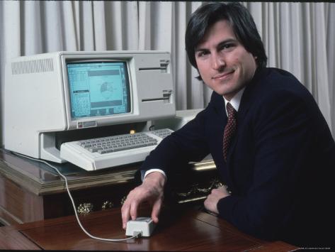  - ted-thai-apple-computer-chairman-steve-jobs-with-new-lisa-computer-during-press-preview
