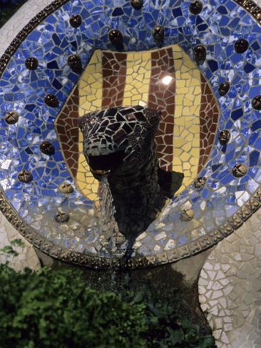 Gaudi Fountain Barcelona