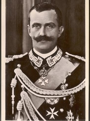 <b>Vittorio Emanuele</b> III King of Italy and Albania Photographic Print - vittorio-emanuele-iii-king-of-italy-and-albania