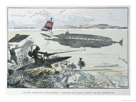 http://imgc.allpostersimages.com/images/P-473-488-90/29/2942/WNXRD00Z/posters/albert-robida-underwater-manoeuvres-from-le-xxeme-siecle-la-vie-electrique-c-1890.jpg