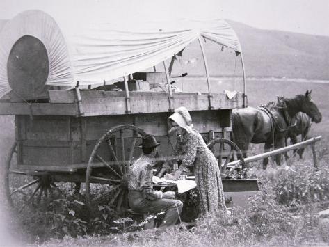 Image result for Covered Wagon Pioneers