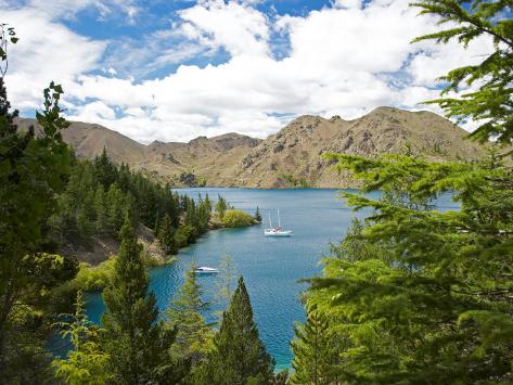Lake Benmore, Waitaki Valley, North Otago, South Island, New Zealand Photographic Print